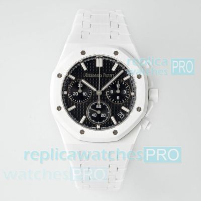1-1 Clone APS Audemars Piguet Royal Oak Black Face 41mm Swiss 4401 Stainless Steel Watch 